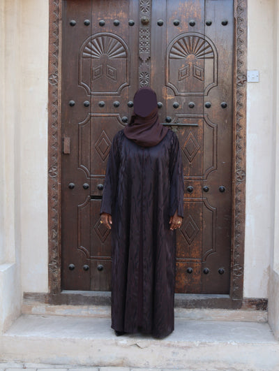 The Mirage Abaya - Coffee Brown