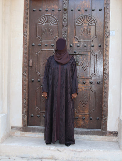 The Mirage Abaya - Coffee Brown