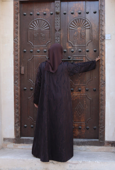 The Mirage Abaya - Coffee Brown