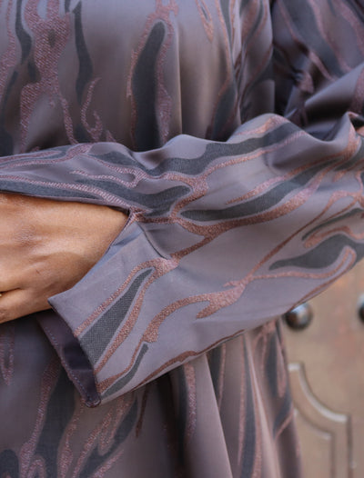 The Mirage Abaya - Coffee Brown