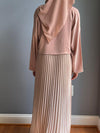 Cream Rose Coti Abaya