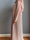 Cream Rose Coti Abaya