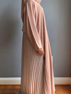 Cream Rose Coti Abaya