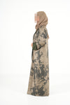 Forest Marble Abaya