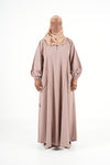 Pink Casual Abaya