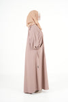 Pink Casual Abaya