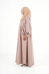 Pink Casual Abaya