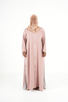 Cream Rose Trio Abaya
