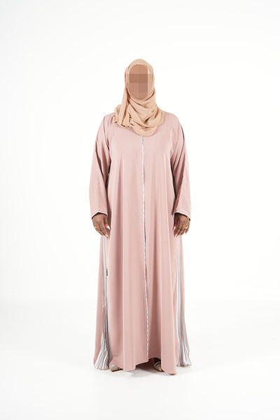 Cream Rose Trio Abaya