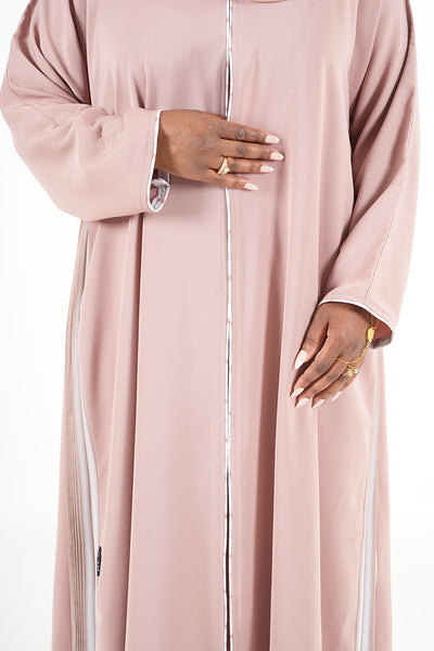 Cream Rose Trio Abaya