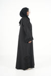 Black Cotarri Abaya