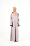 Ivory Kids Abaya