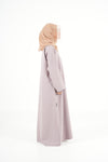 Ivory Kids Abaya