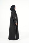 Black Shell Abaya