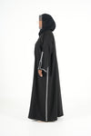 Black Shell Abaya