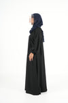 Black Casual Abaya