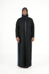 Blue Waves Coti Abaya