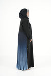 Blue Waves Coti Abaya