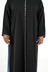 Blue Waves Coti Abaya