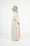 Lemon Cream Coti Abaya