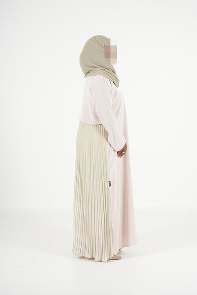 Lemon Cream Coti Abaya