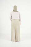 Lemon Cream Coti Abaya