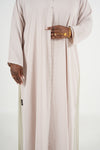 Lemon Cream Coti Abaya