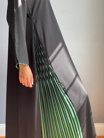 Green Trio Abaya