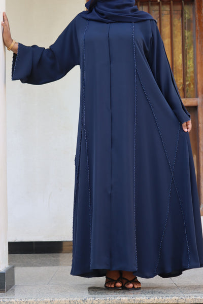 Thuraya Abaya - Blue Depth