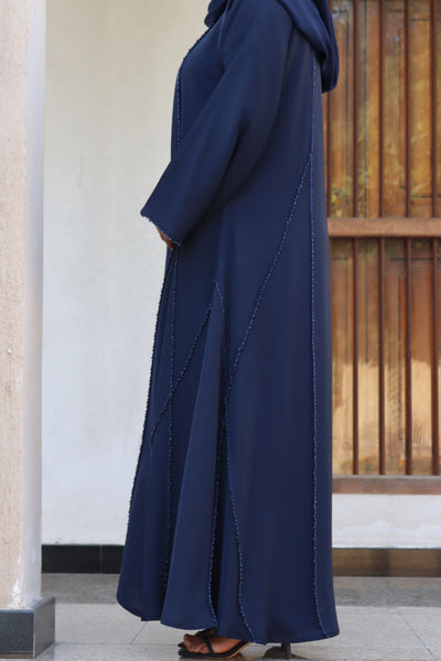 Thuraya Abaya - Blue Depth
