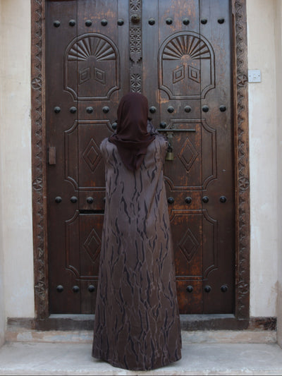 The Mirage Abaya – Taupe