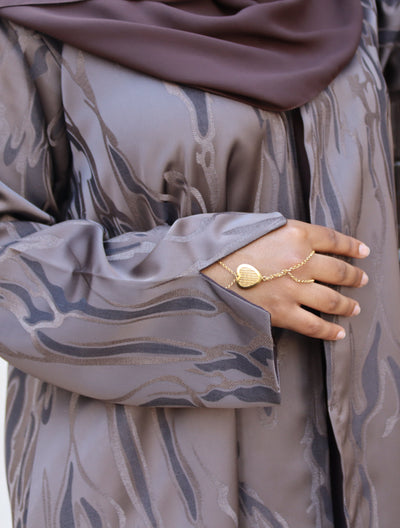 The Mirage Abaya – Taupe