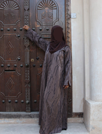The Mirage Abaya – Taupe