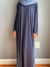 Navy Blue Coti Abaya