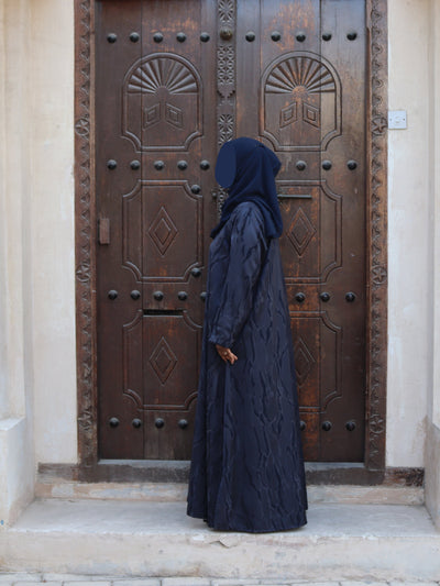 The Mirage Abaya - Navy Blue