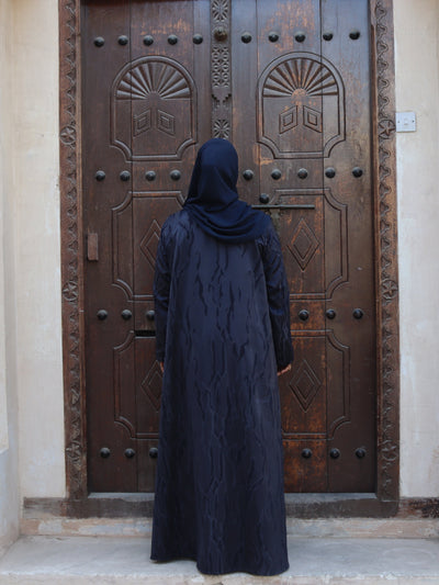 The Mirage Abaya - Navy Blue