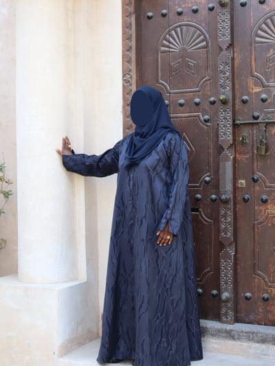 The Mirage Abaya - Navy Blue