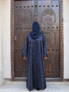 The Mirage Abaya - Navy Blue